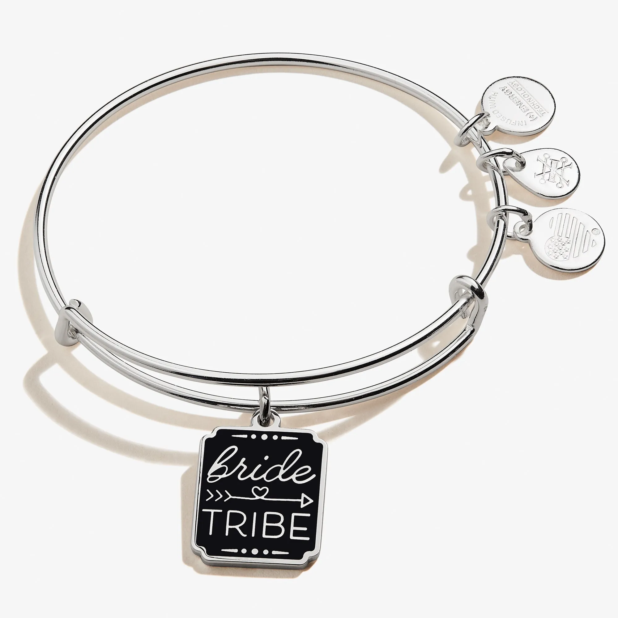 'Bride Tribe' Charm Bangle