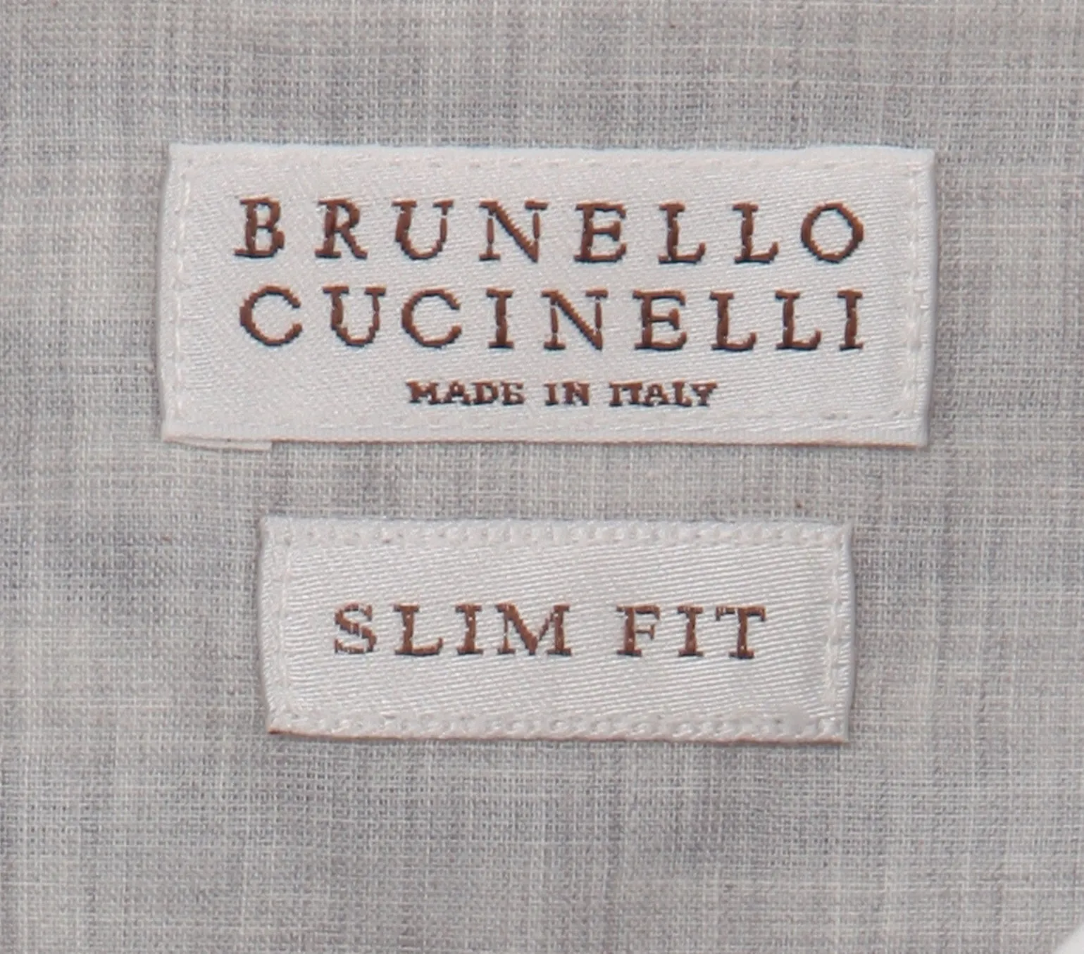 Brunello Cucinelli Light Blue Shirt - Slim