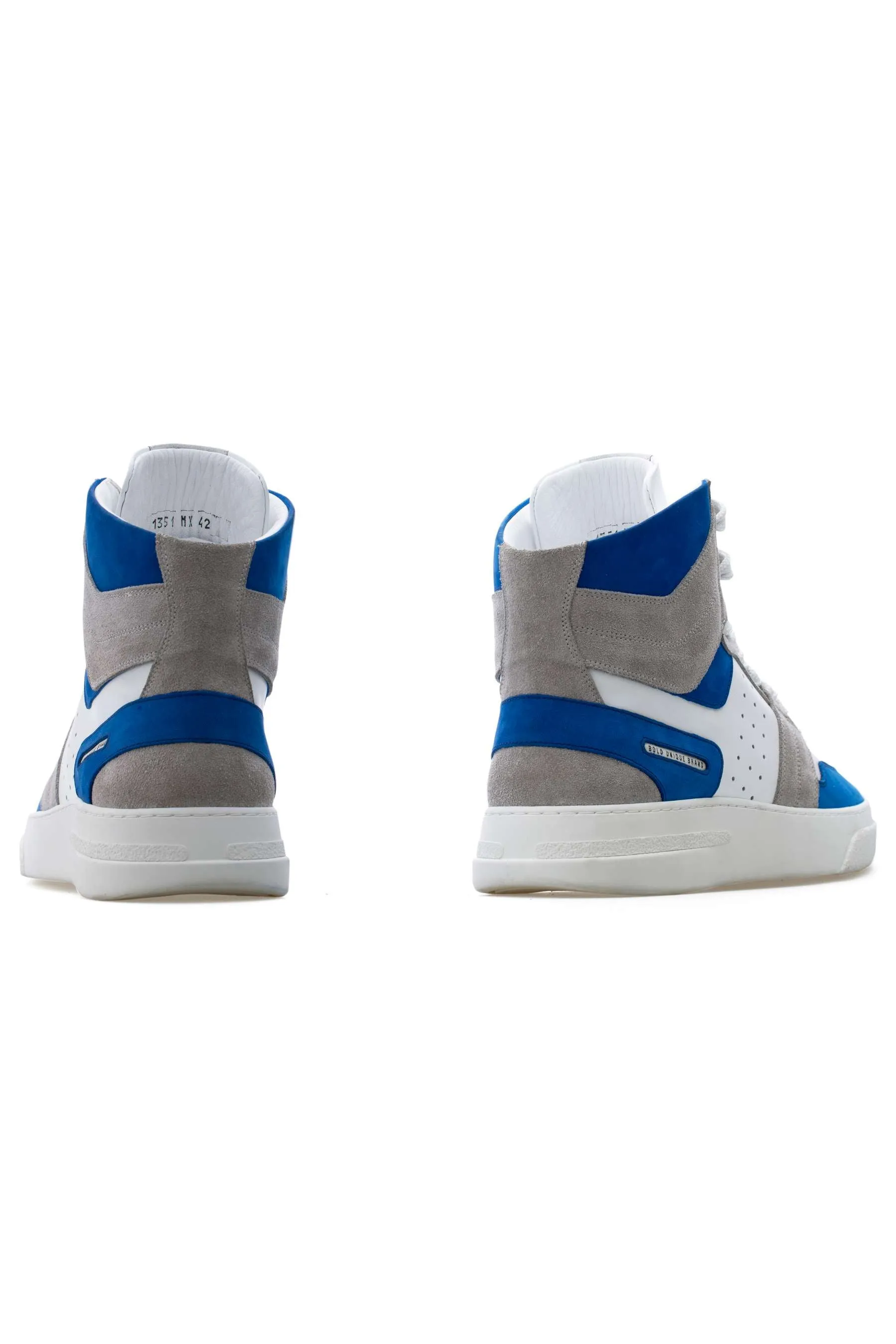 BUB Skywalker - King Blue - Nubuck & Suede & Calf Leather - Women's Sneakers