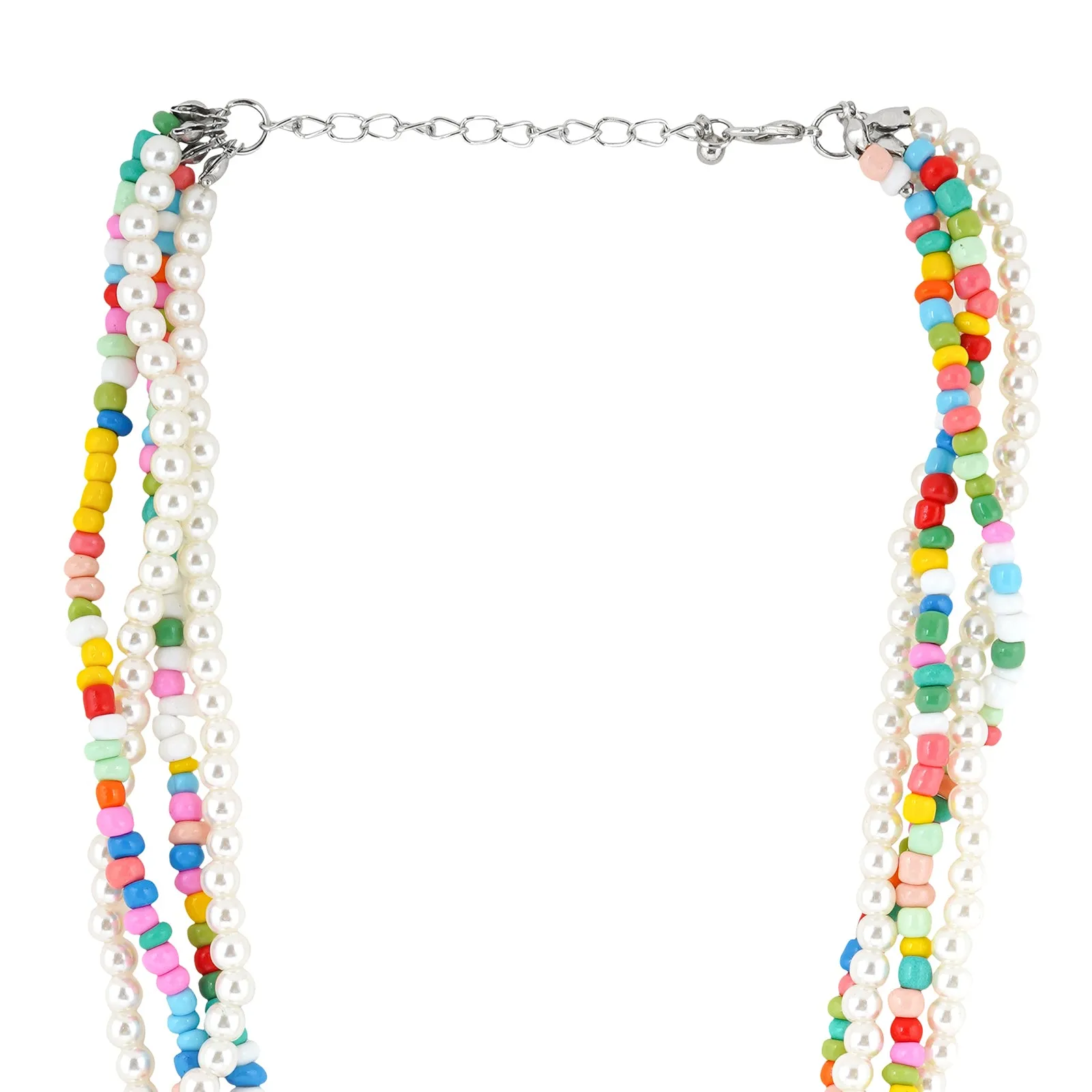 Candy Twirl Multilayered Necklace