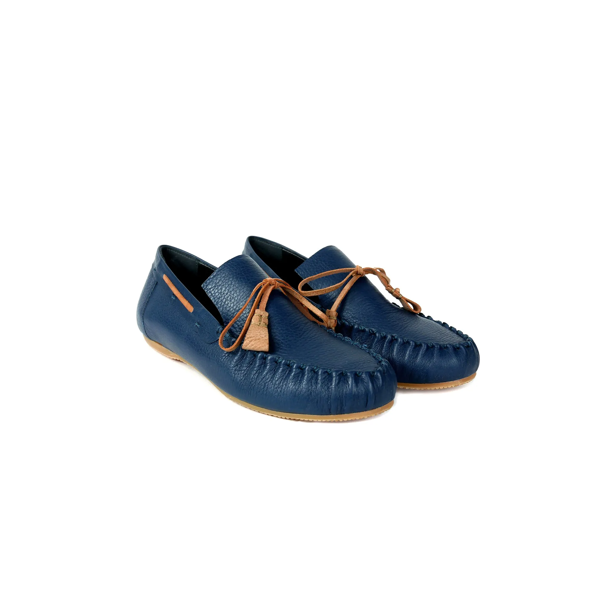 Car Shoes Fiocco Cervo Navy Blue