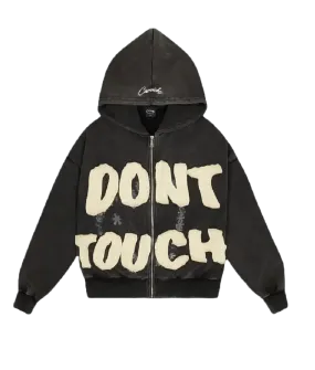 Carsicko Don’t Touch Hoodie - Black/Grey