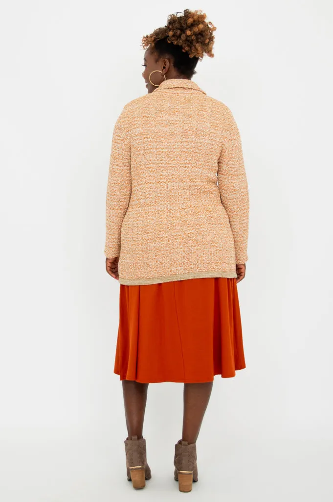 Chanel Cardigan, Chai Spice, Cotton