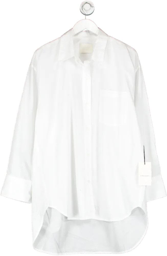 Citizens of Humanity White Cocoon Shirt UK L