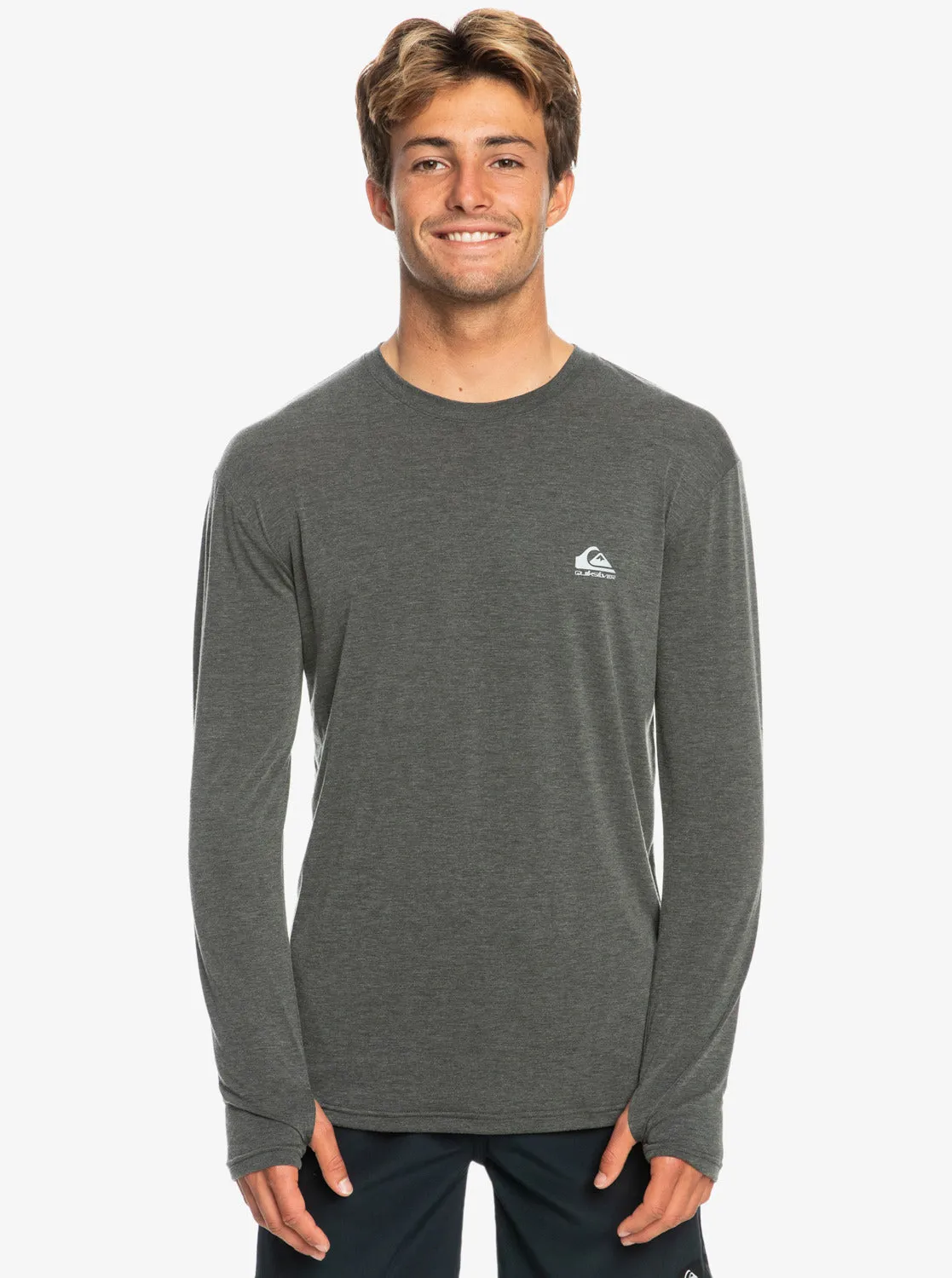 Coastal Run Long Sleeve T-Shirt - Black Heather