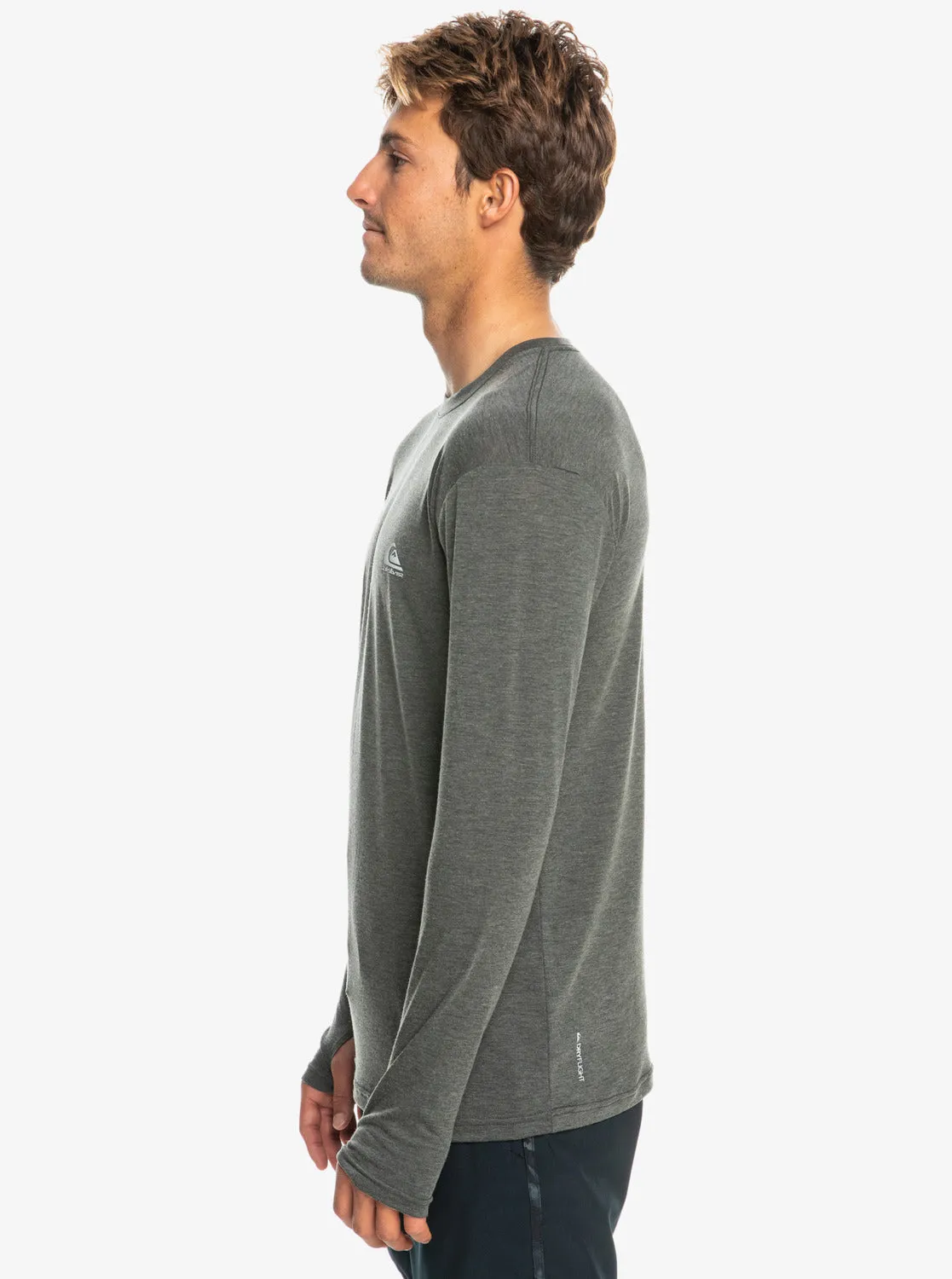 Coastal Run Long Sleeve T-Shirt - Black Heather