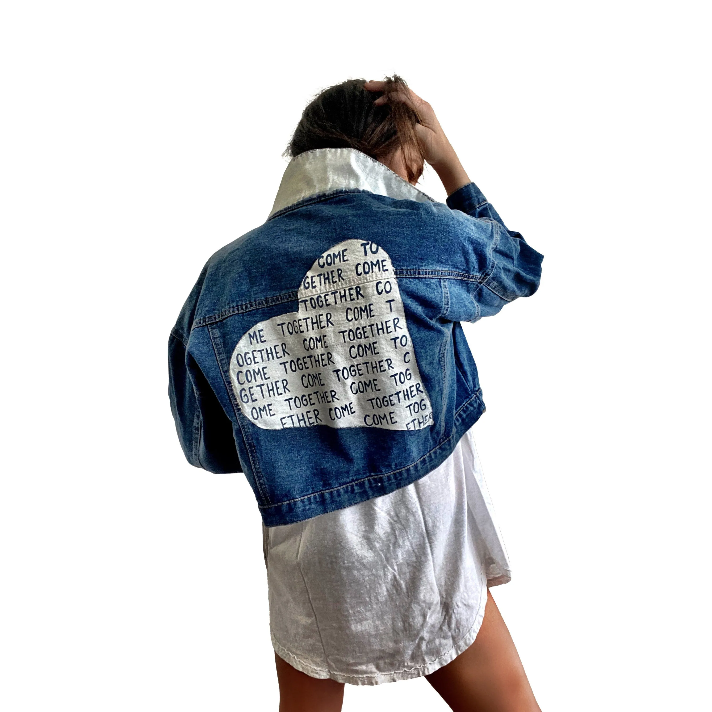 'COME TOGETHER' DENIM JACKET