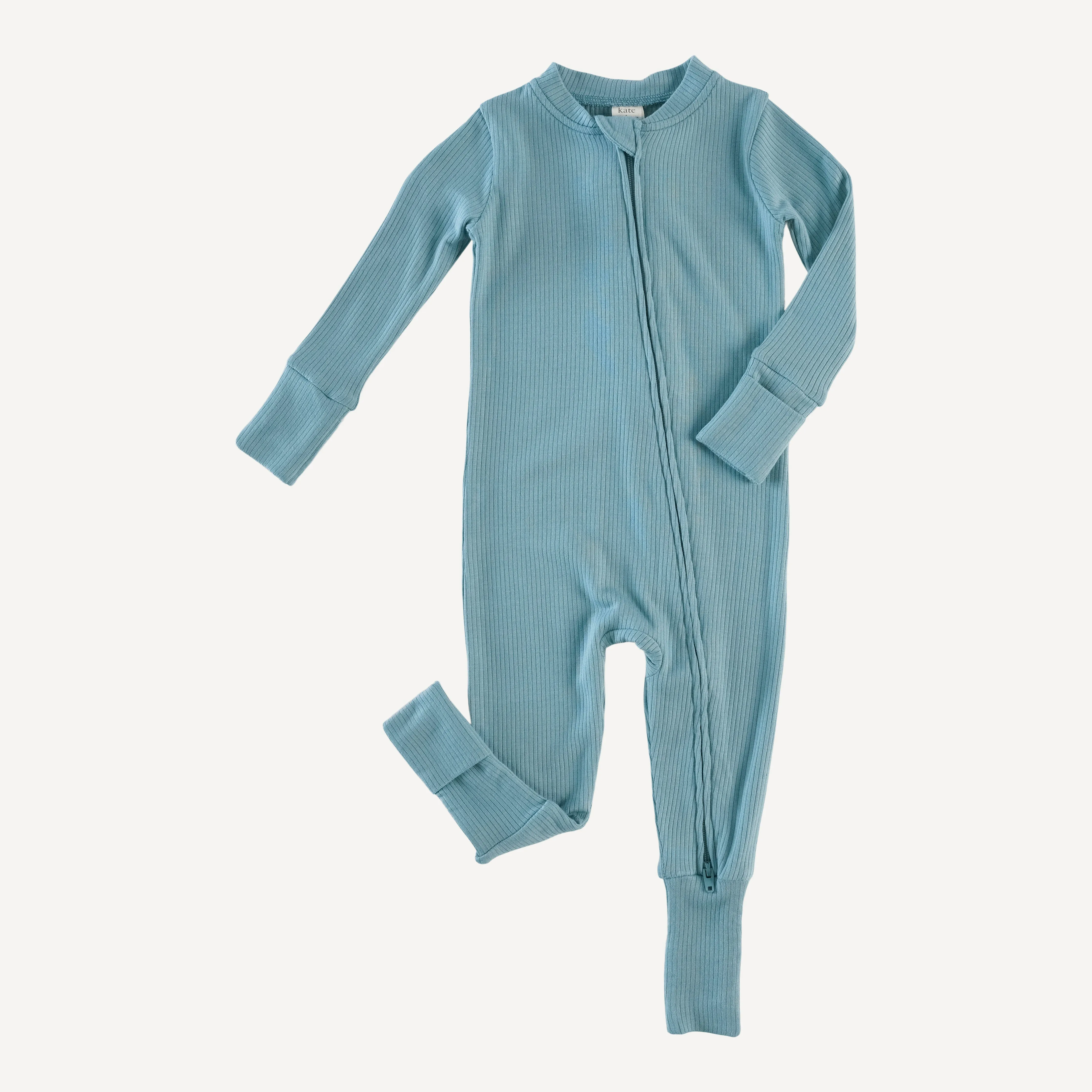 convertible zippy pjs | blue smoke | modal skinny rib