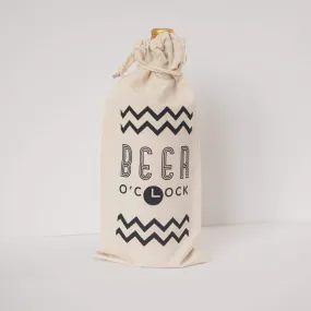 craft beer gift bag, funny gift bag, birthday gift, beer o'clock