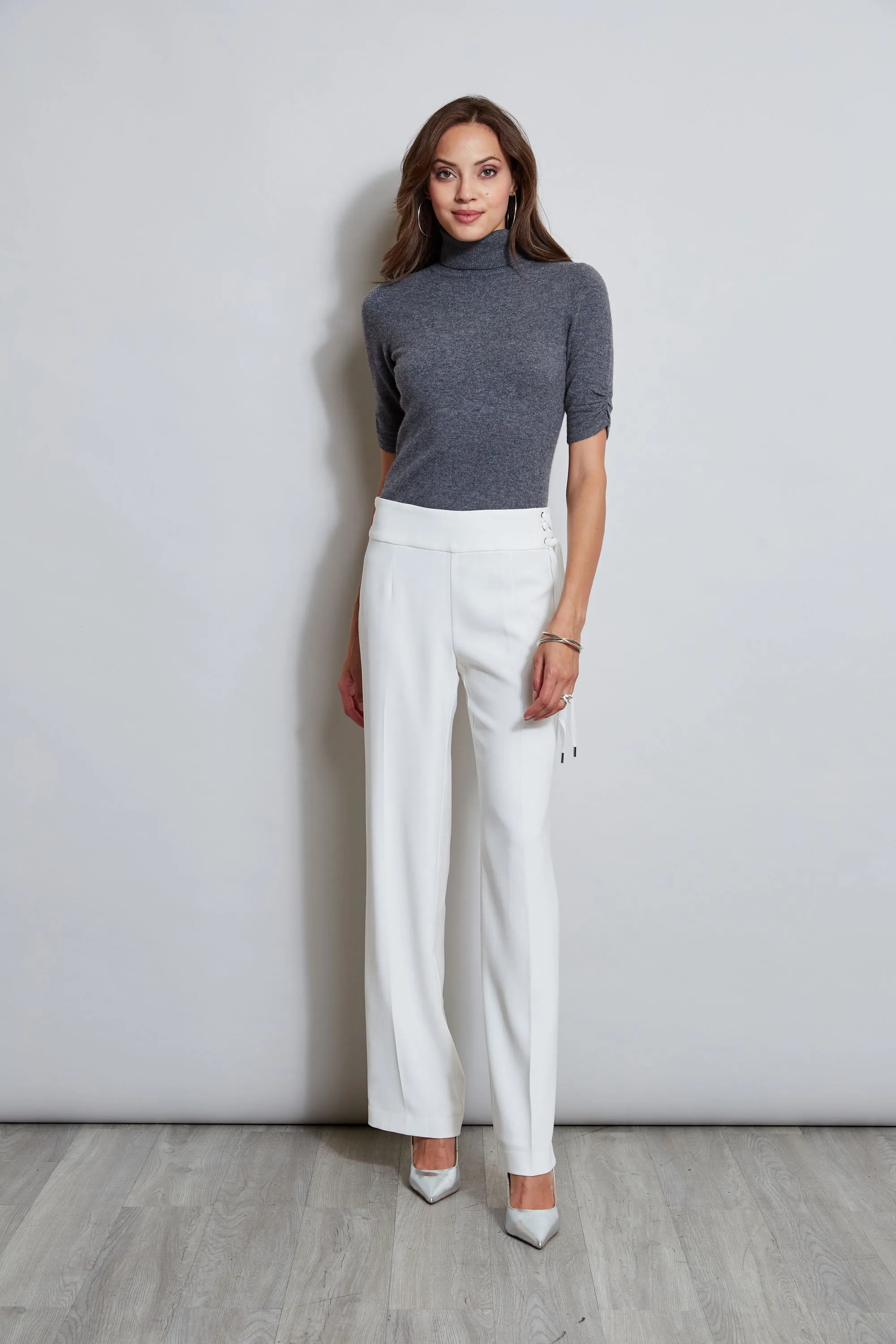 Crepe Side Tie Pant