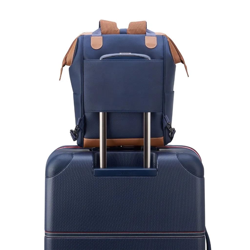 Delsey Chatelet Air 2.0 14" Laptop Tote Backpack - Navy Blue