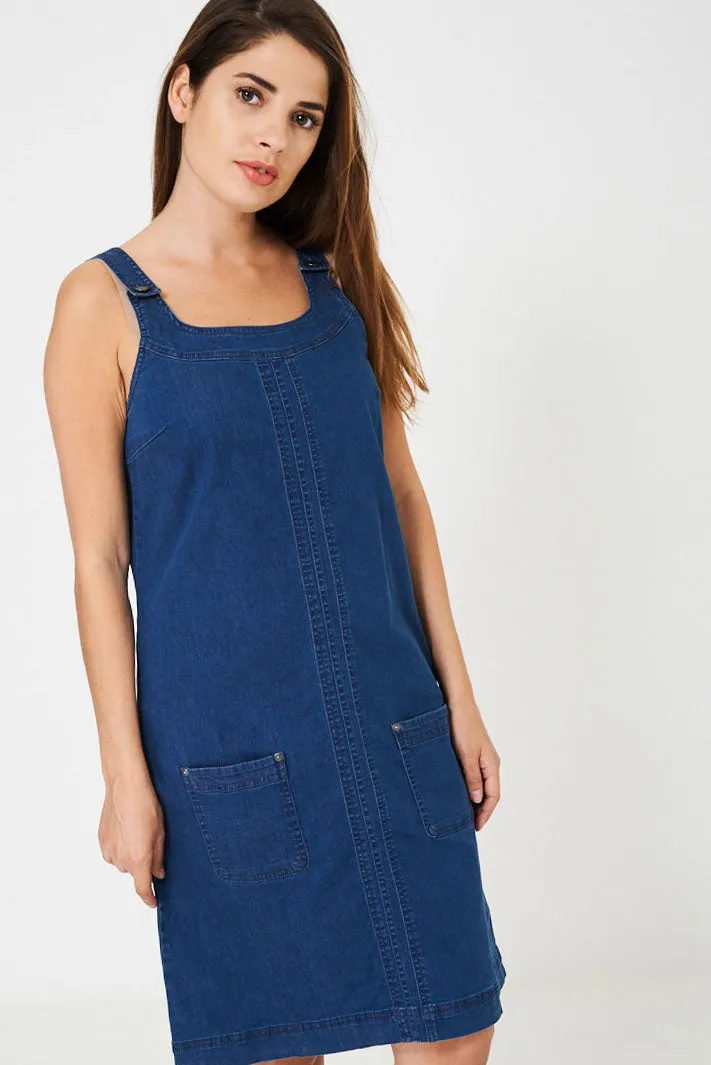 Denim Pinny Dress