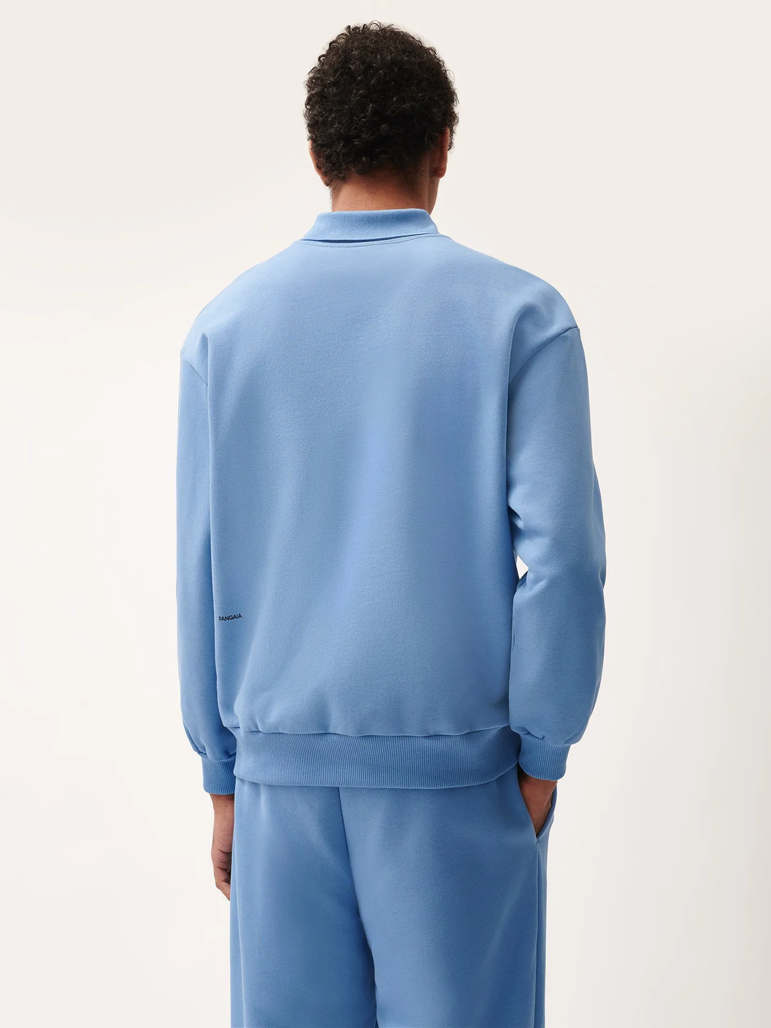 DNA Heavyweight Polo Sweatshirt—summit blue