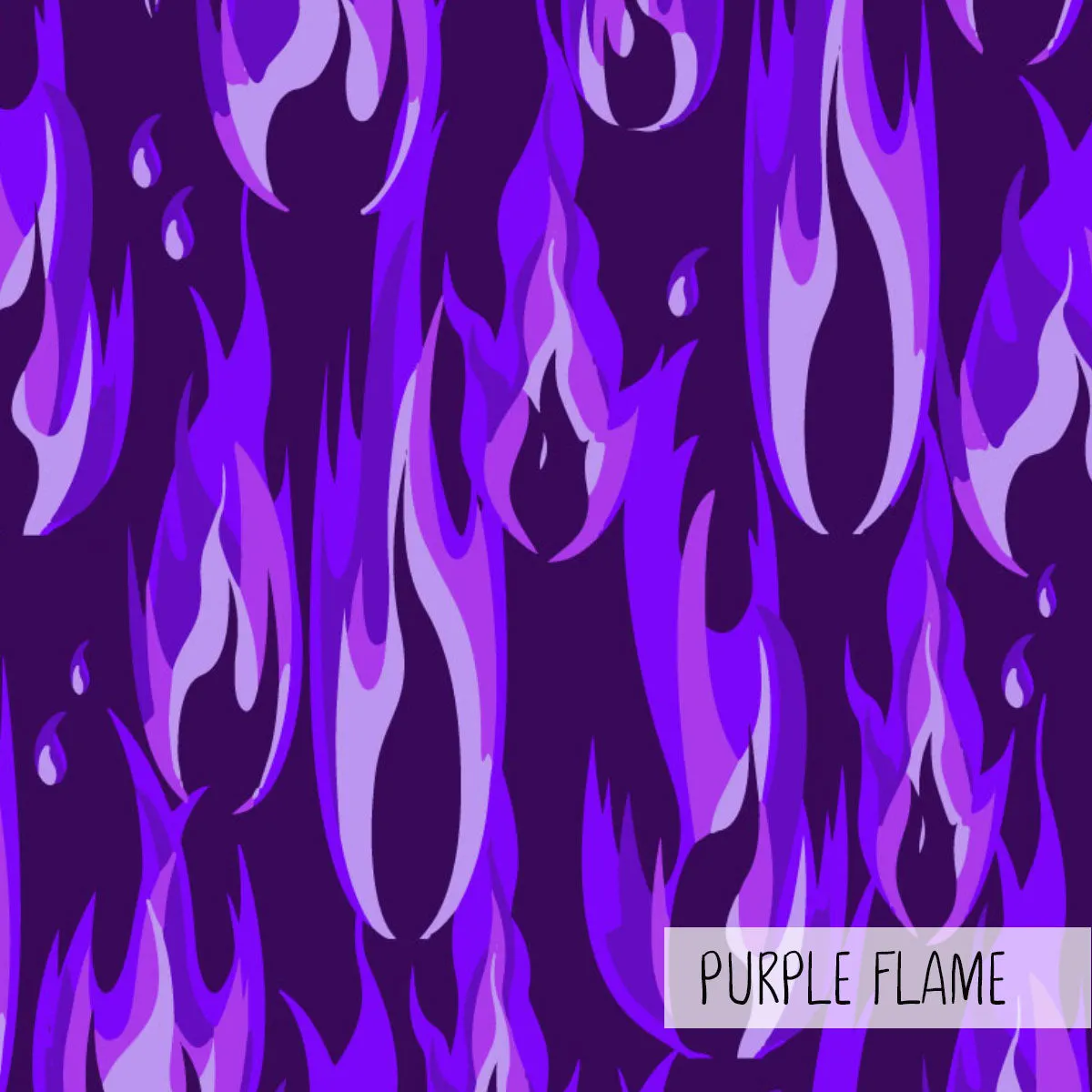 Double Layer Jazzy Shorts | Purple Flame