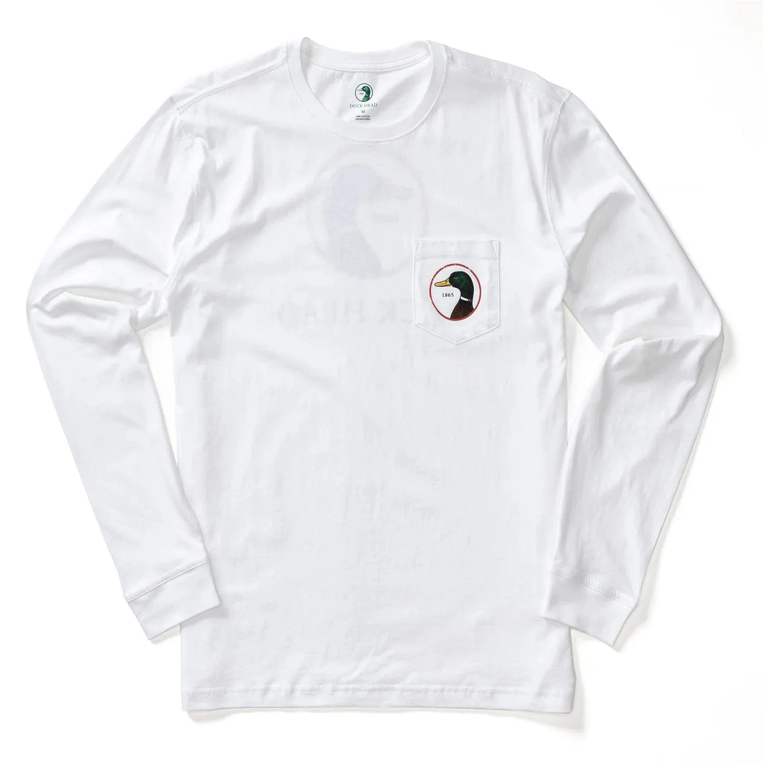 Duck Head Logo Long Sleeve T-Shirt - Men's