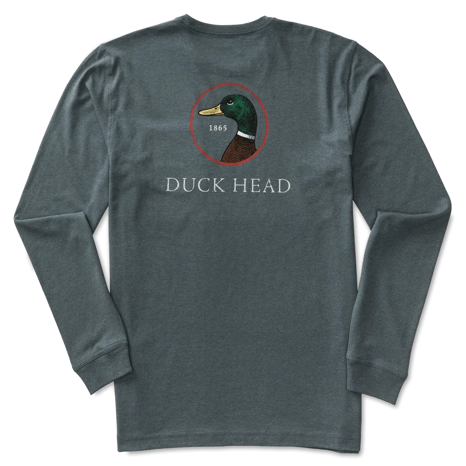 Duck Head Logo Long Sleeve T-Shirt - Men's