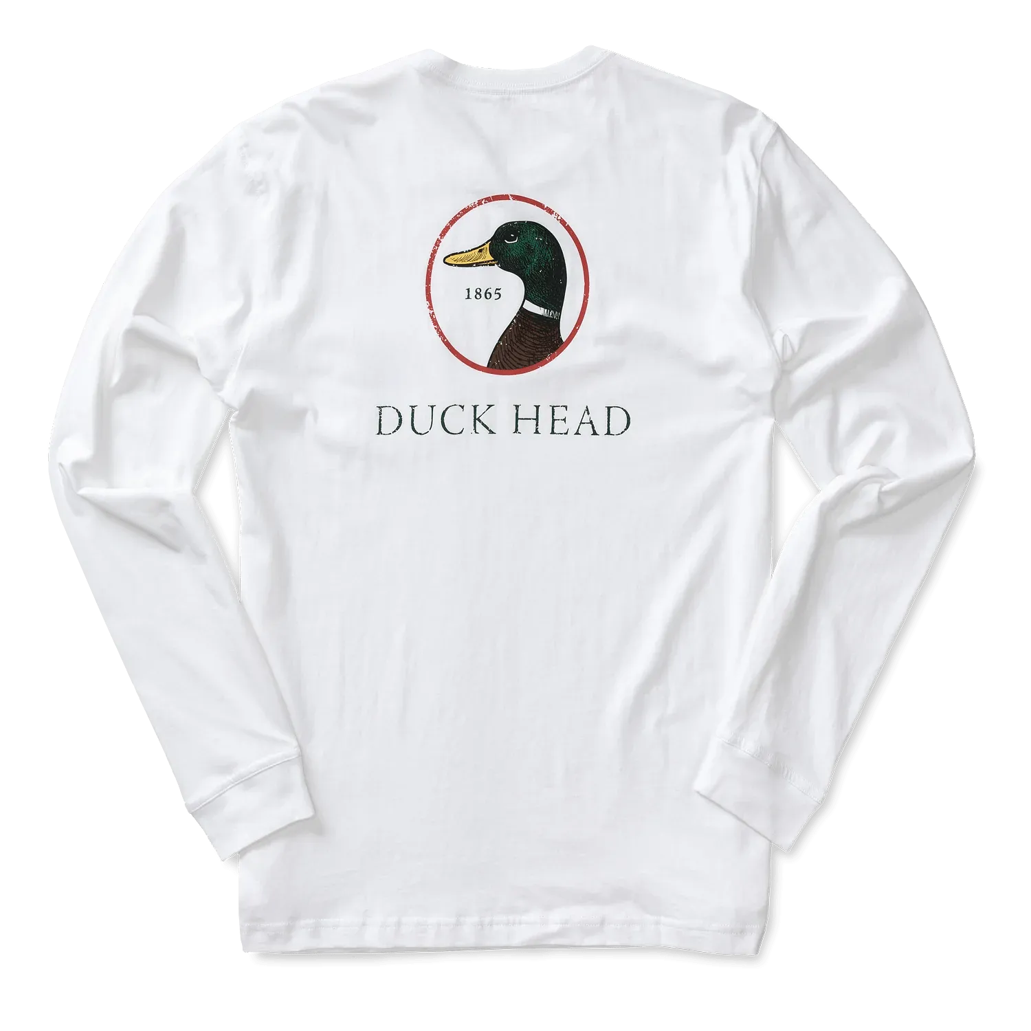 Duck Head Logo Long Sleeve T-Shirt - Men's