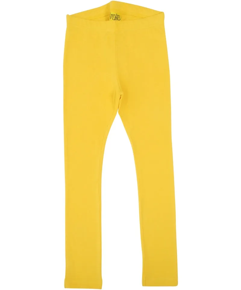 DUNS More Than A Fling Warm Yellow Leggings