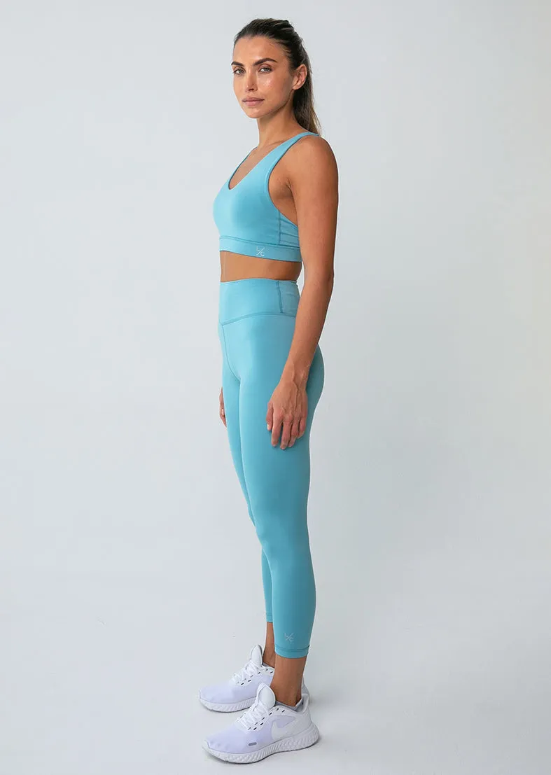 Elevate Touch 7/8 Legging Smoke Blue FINAL SALE