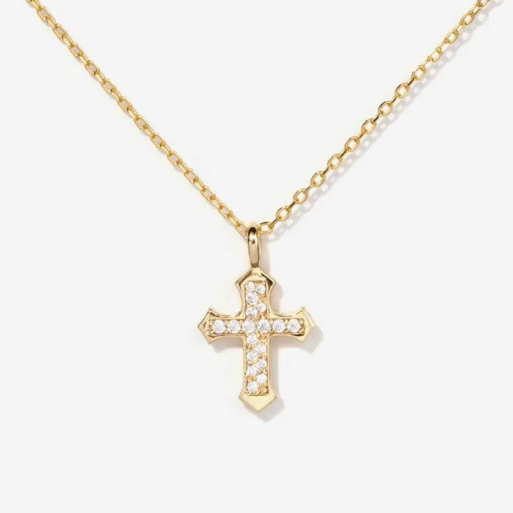 Evelyn Cross Necklace