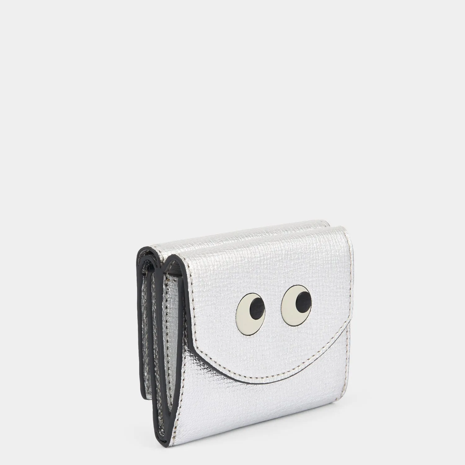 Eyes Mini Trifold Zip Wallet