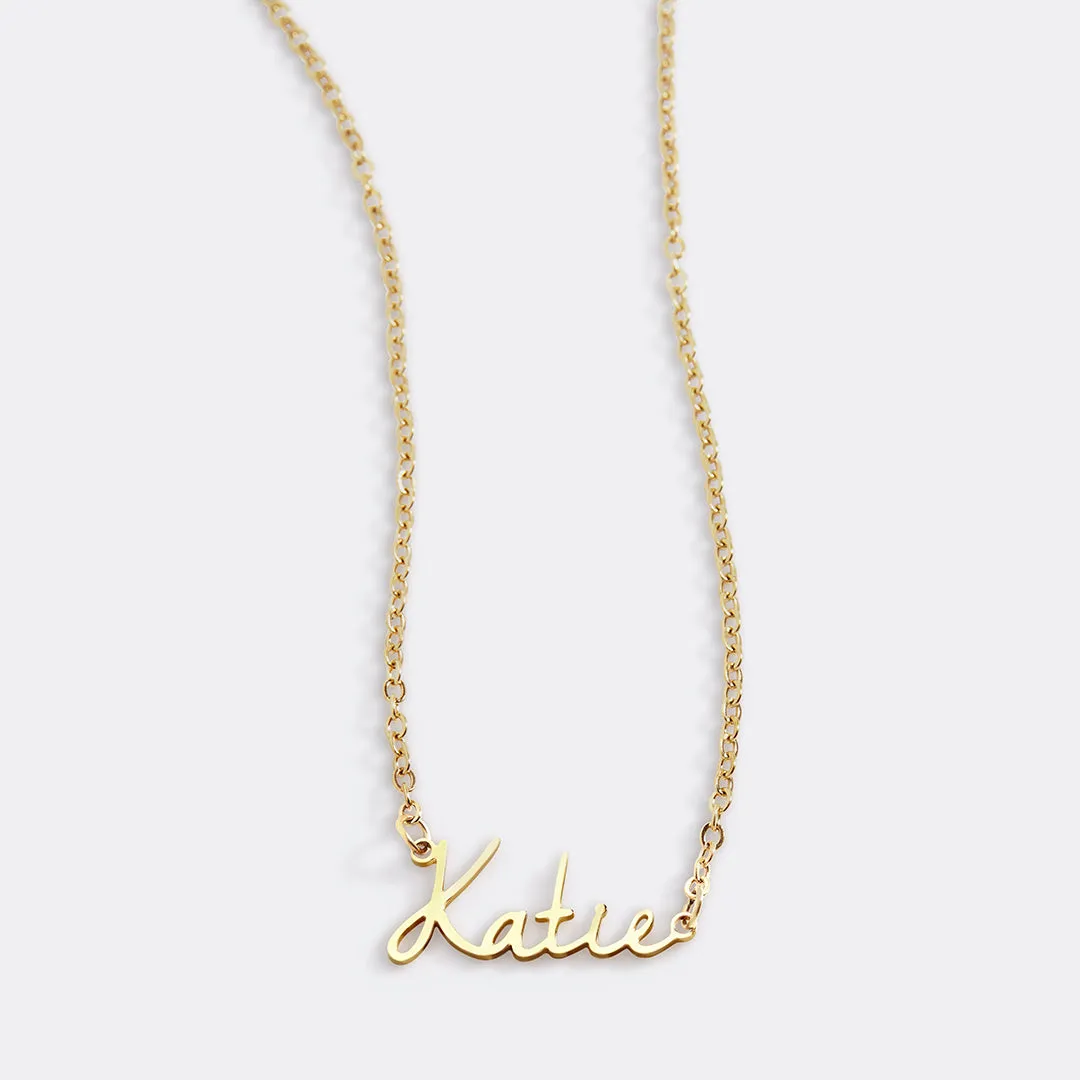 Fairy Name Necklace