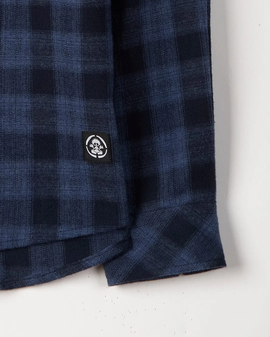 Farrow - Kids Long Sleeve Shirt - Blue Check