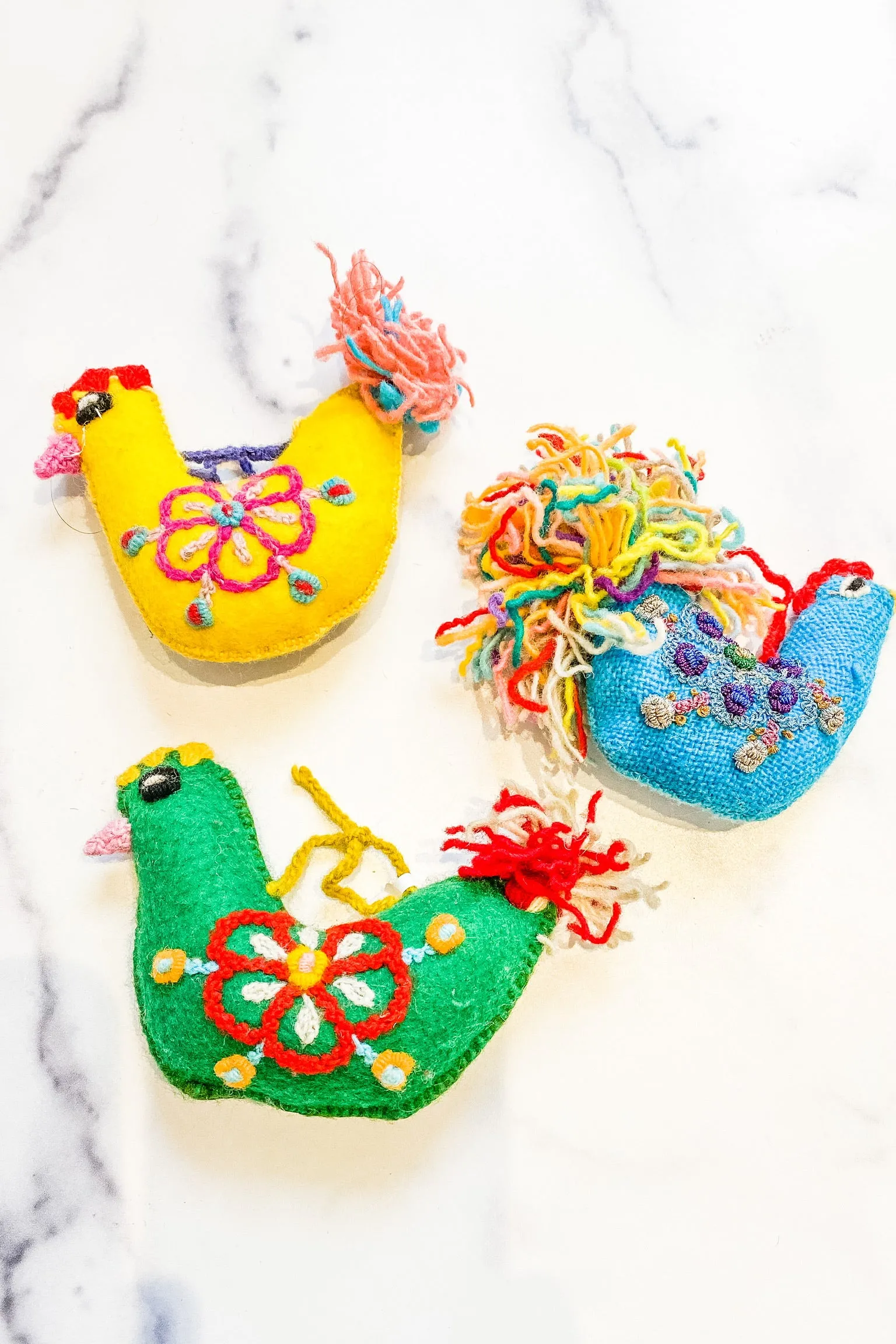 Felted Ornaments