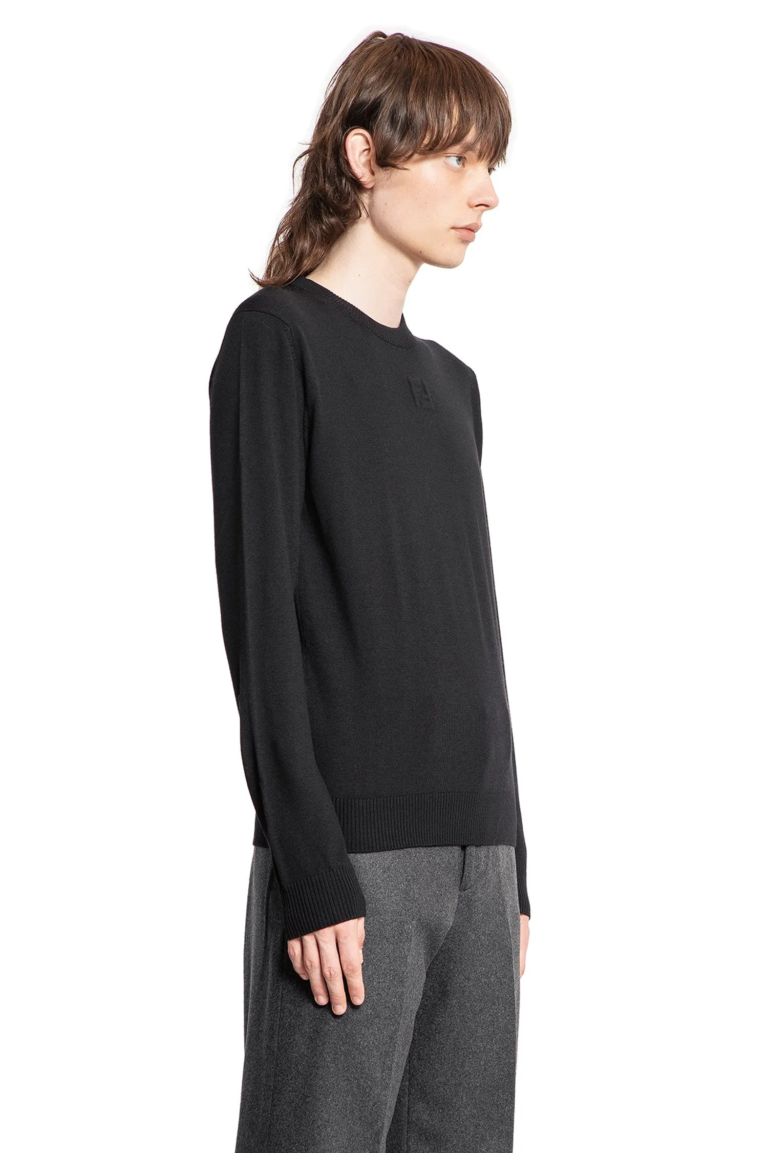 FENDI MAN BLACK KNITWEAR