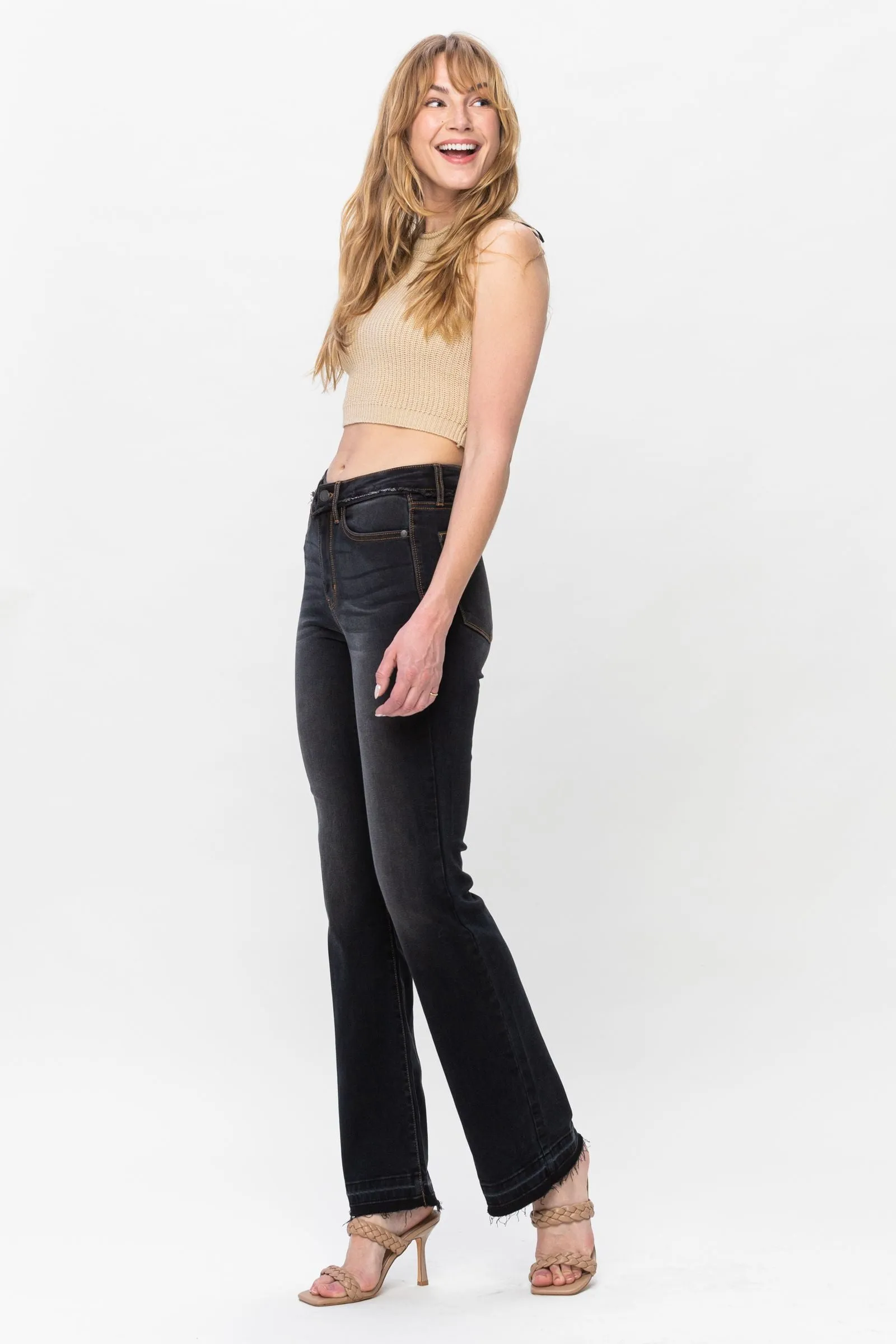 'Find Me Here' Bootcut Jeans