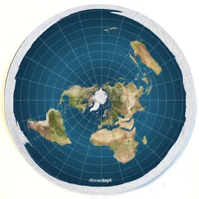 FLAT EARTH DAB MAT