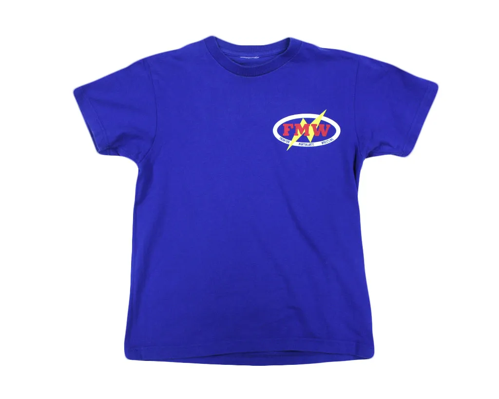 FMW LOGO BLUE T-SHIRT SMALL