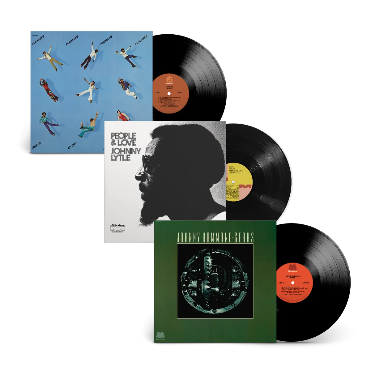 Fusion Bundle (Joyous (180g LP)   Gears (180g LP)   People & Love (Jazz Dispensary Top Shelf Series LP)