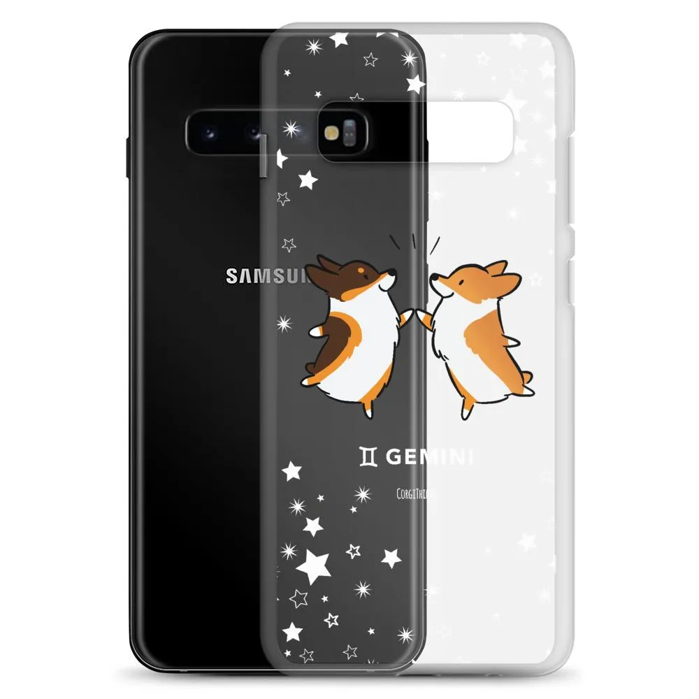 Gemini | Corgi Horoscope Samsung Phone Case