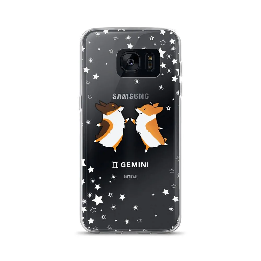 Gemini | Corgi Horoscope Samsung Phone Case