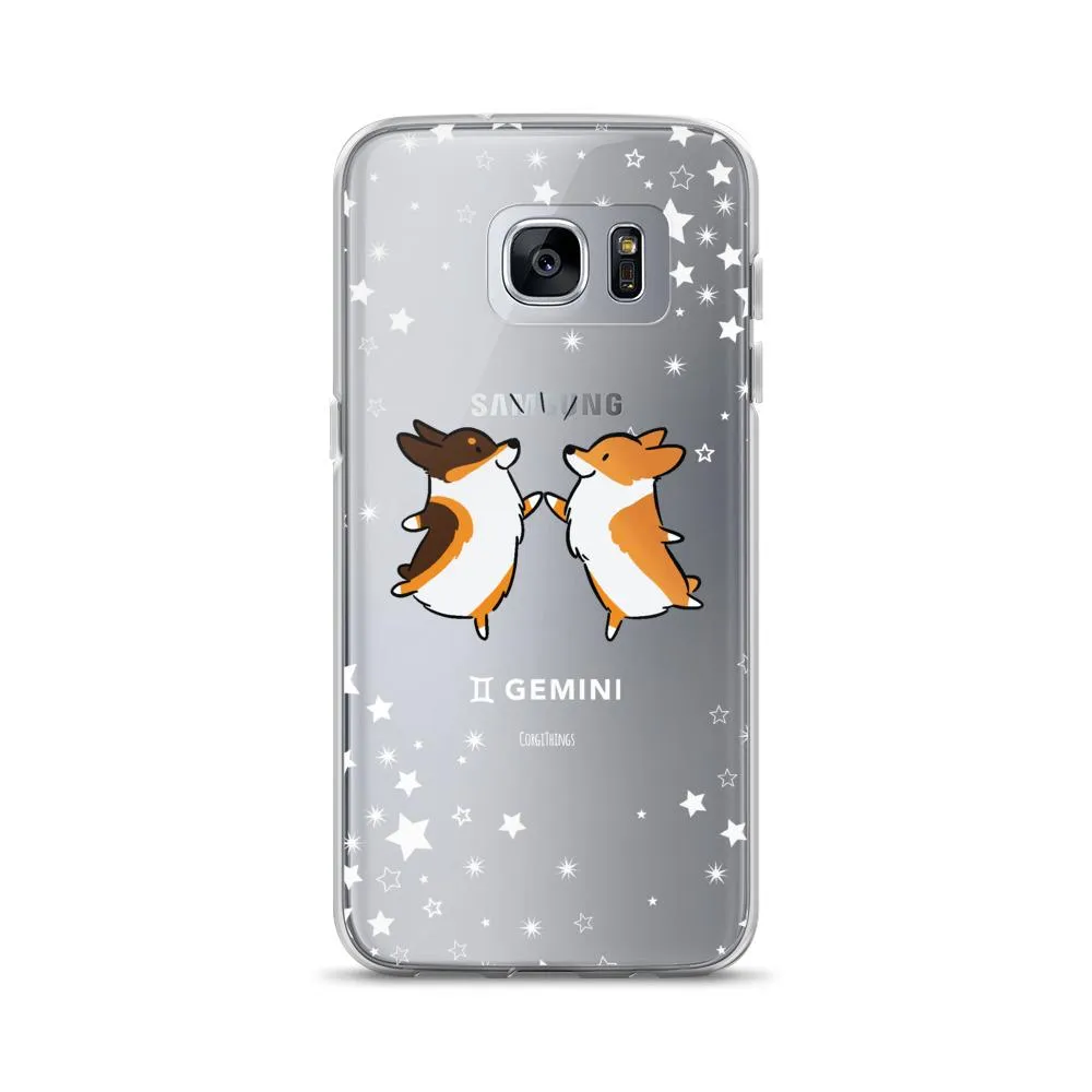 Gemini | Corgi Horoscope Samsung Phone Case