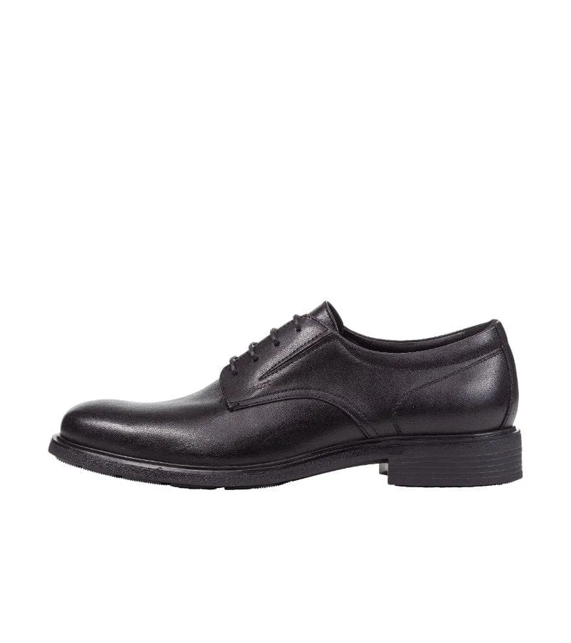 Geox Mens Black Leather Dress Shoe U34R2A