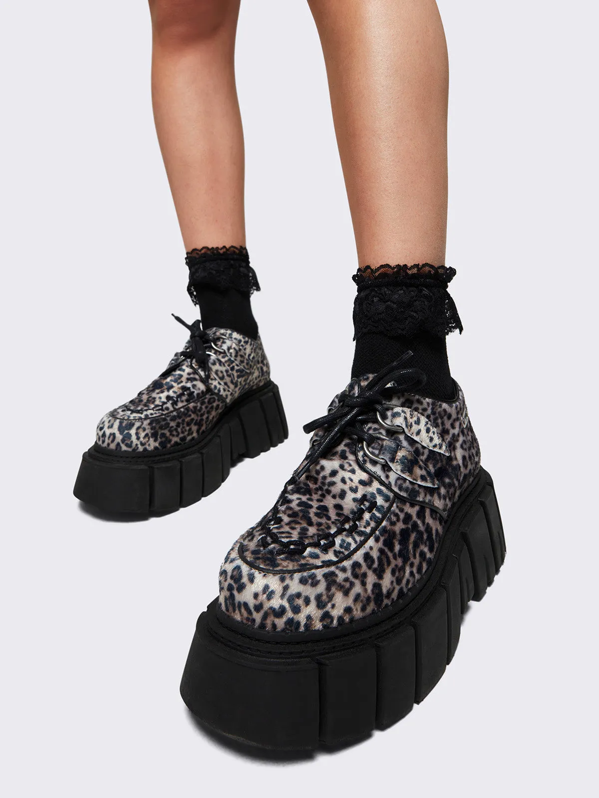 Gig Leopard Creeper Shoes