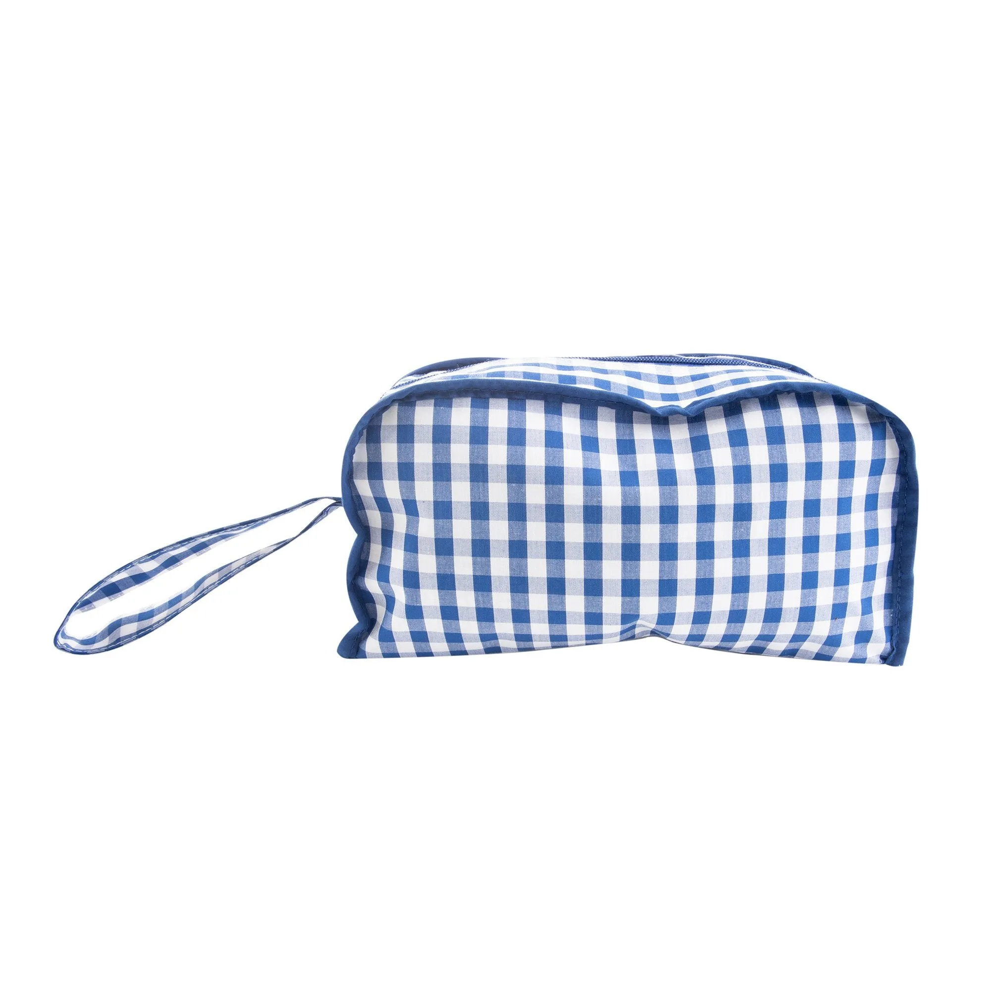 Gingham Kentucky Cosmetic Bag