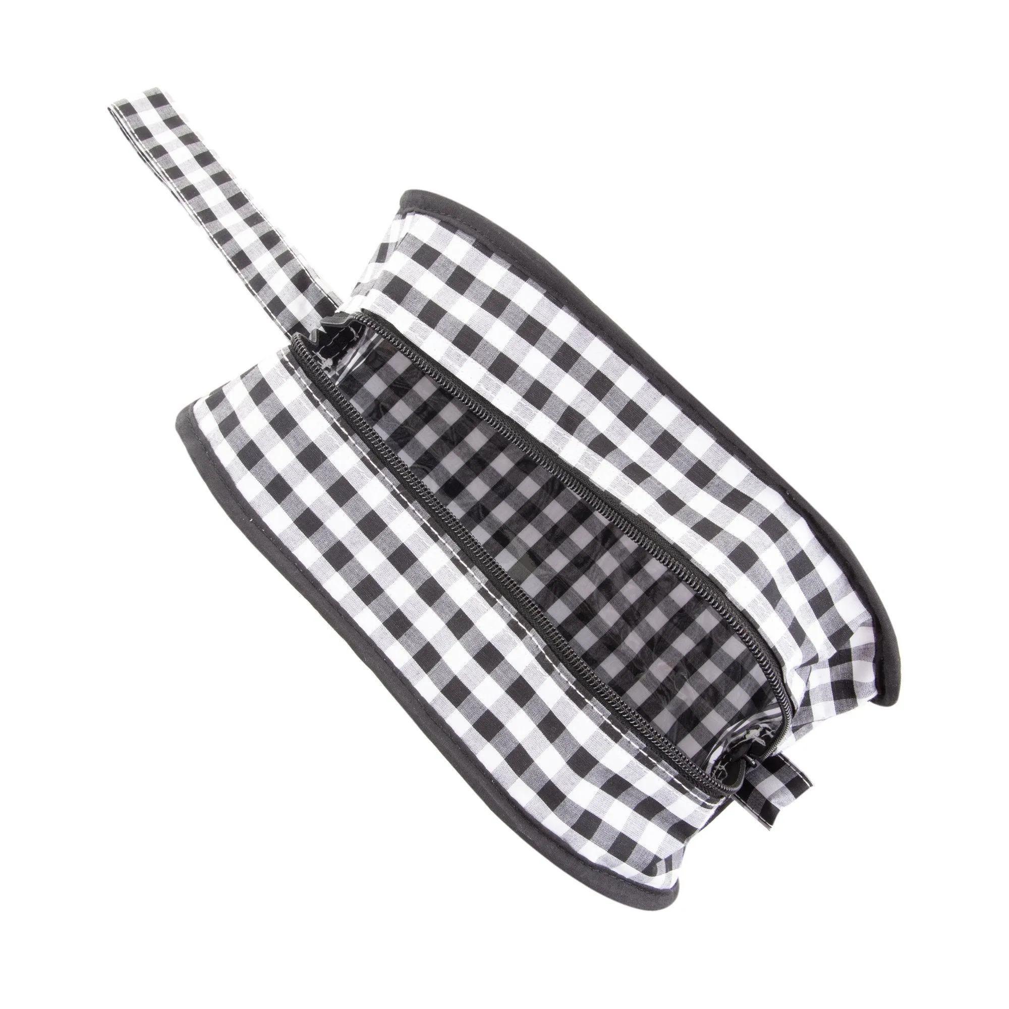 Gingham Kentucky Cosmetic Bag