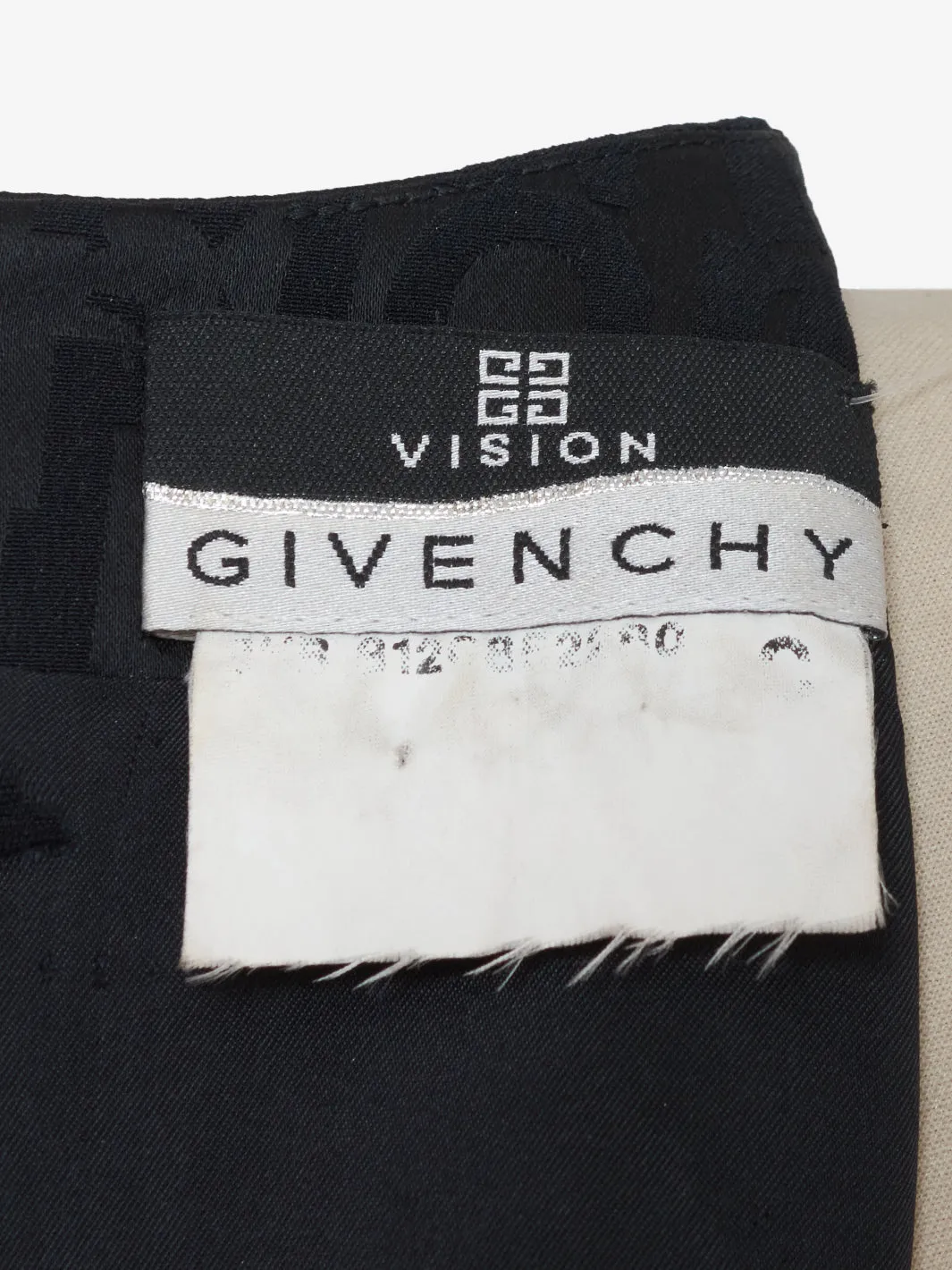 Givenchy Black sheath dress with letter print