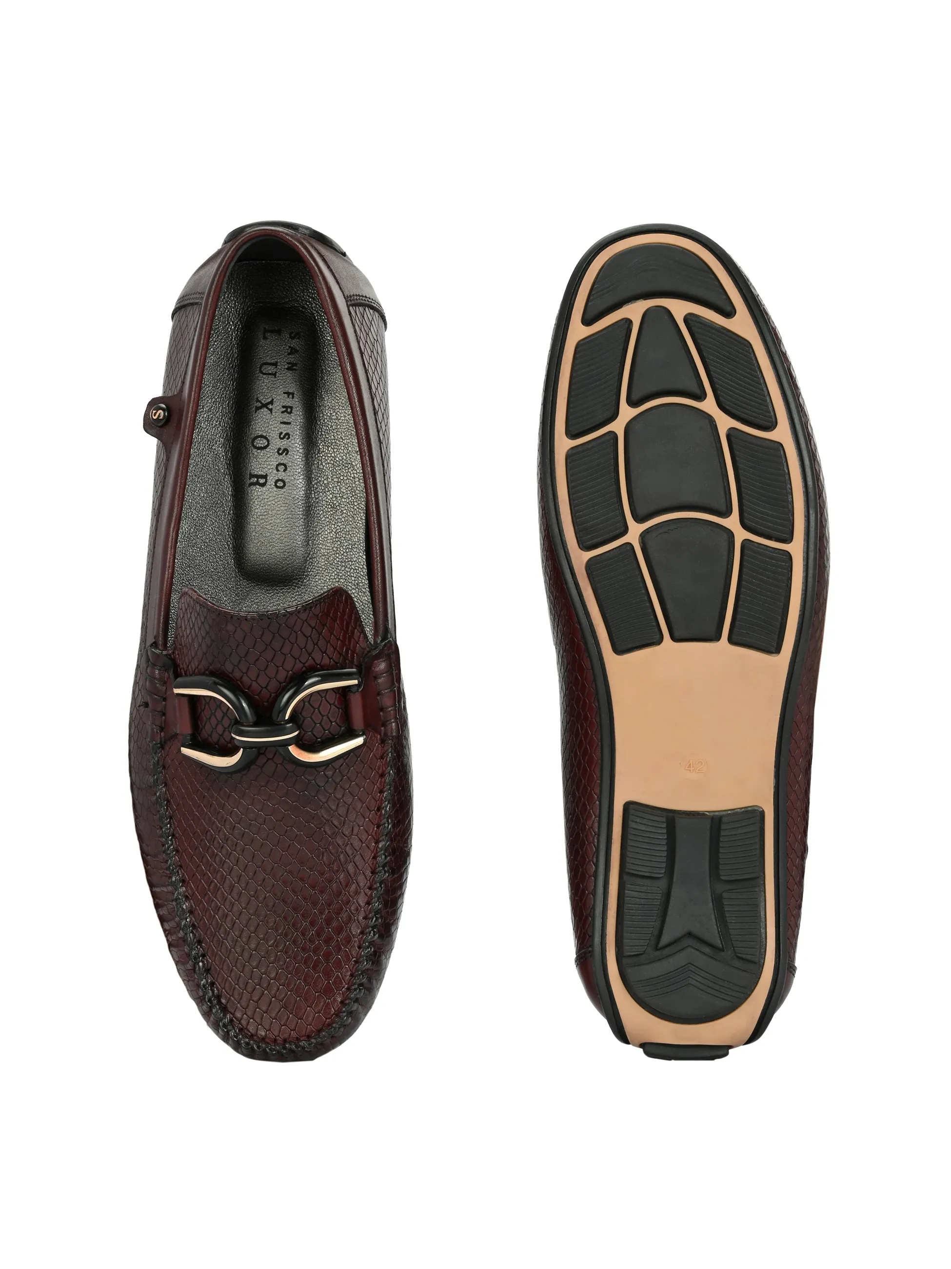 Globus Cherry Driving Loafers