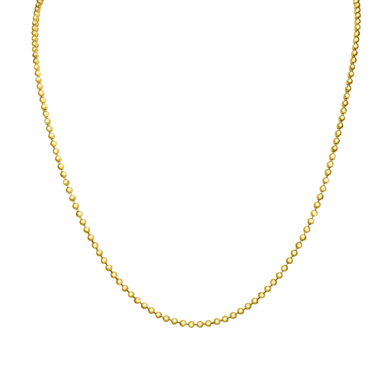 Gold Ball 2mm Chain