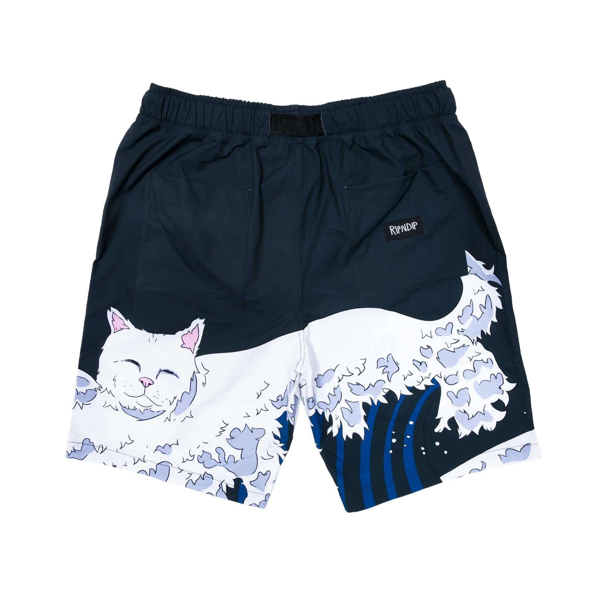 Great Wave Swim Shorts (Navy)