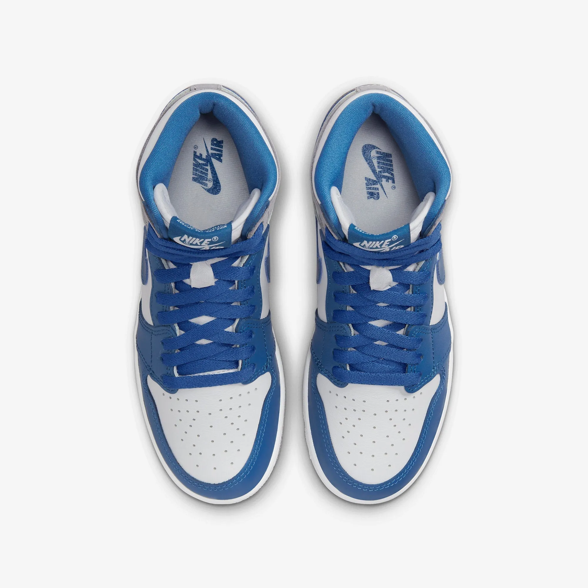 (GS) Air Jordan 1 Retro High OG 'True Blue' (2023) FD1437-410