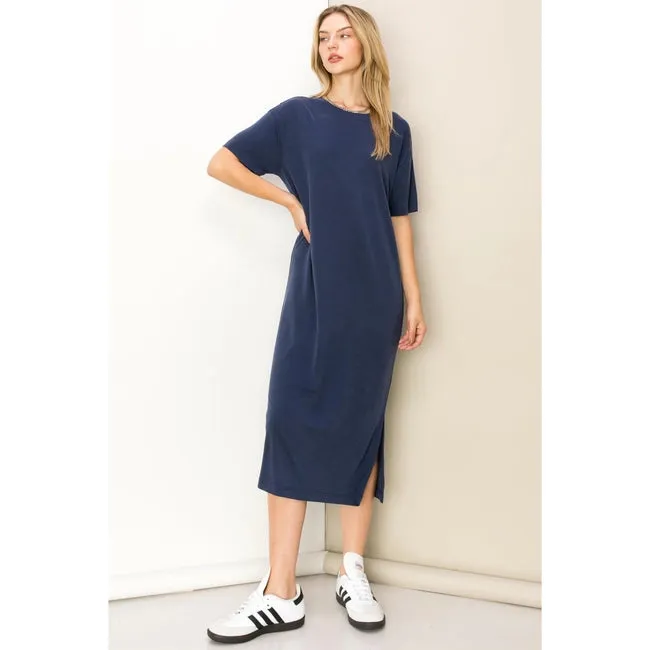 Hailey Midi Tee Dress