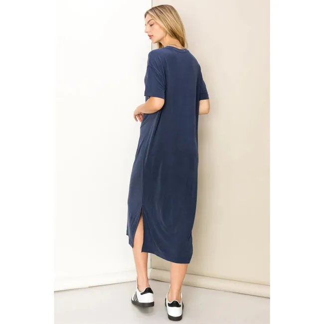 Hailey Midi Tee Dress