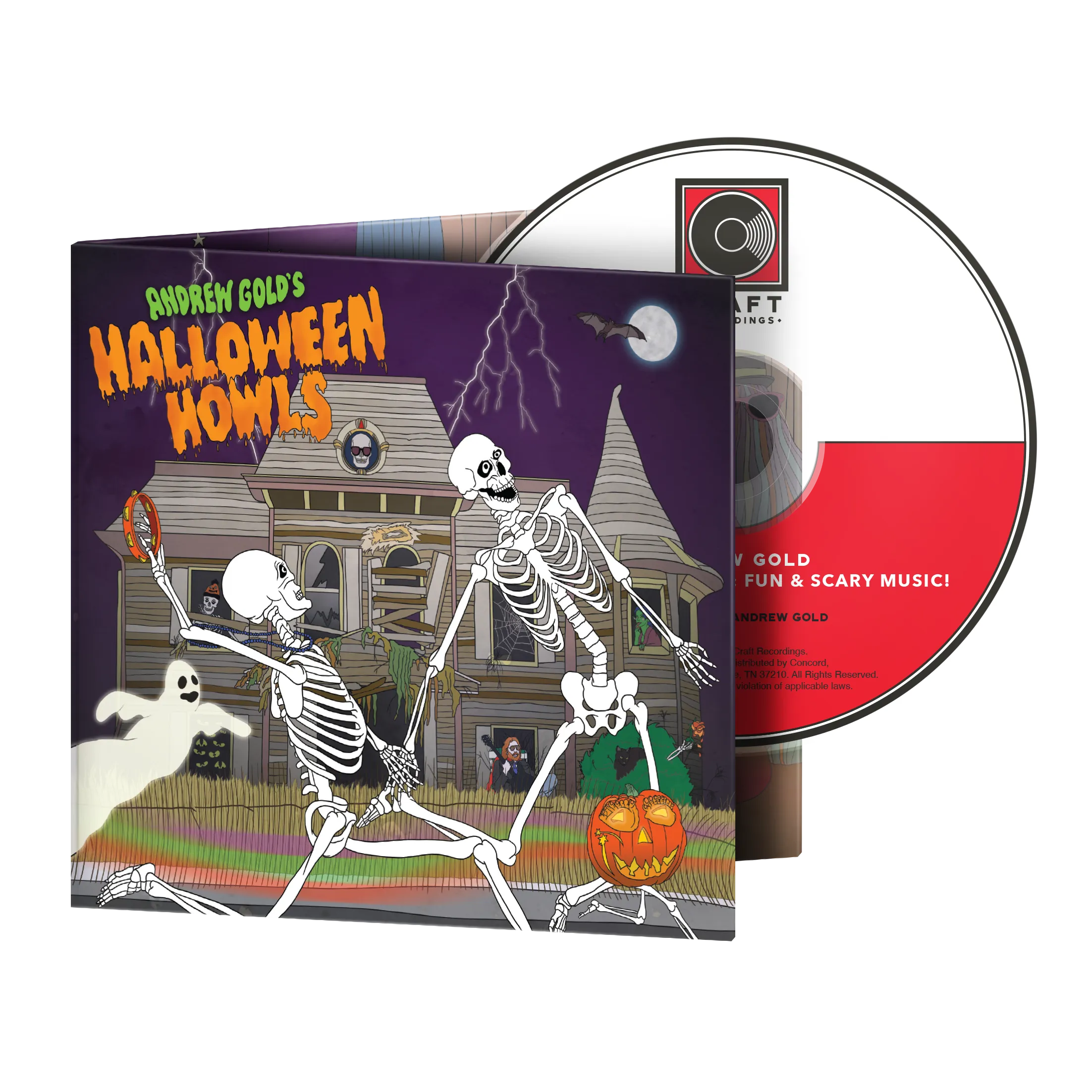 Halloween Howls: Fun & Scary Music Deluxe CD