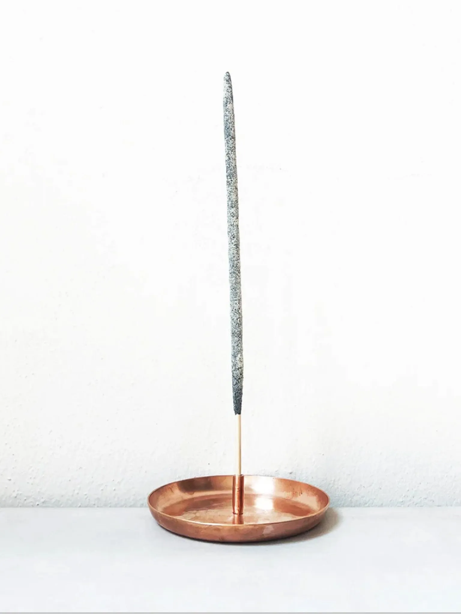 Hammered Copper Incense Holder.