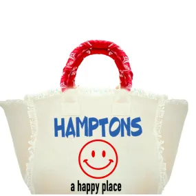 Hamptons Fringe Canvas Bag